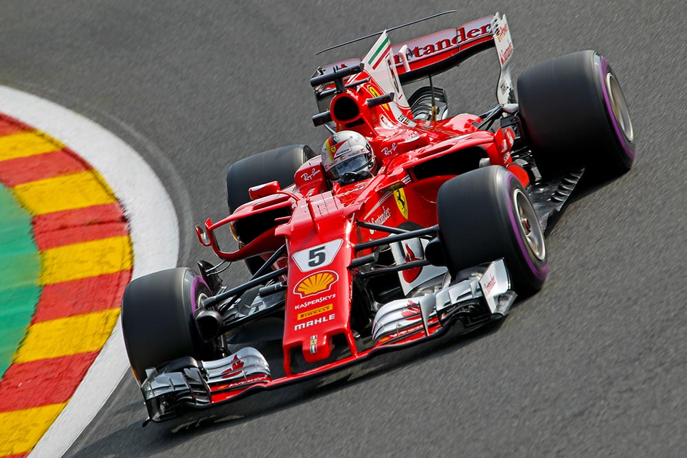GP Bélgica F1, Sebastian Vettel: “Estava a ver se ele cometia um erro, mas isso não aconteceu”