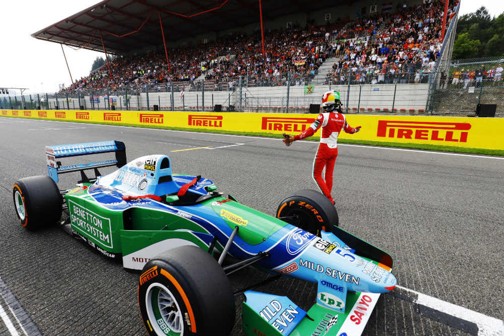 GP Bélgica F1: Mick Schumacher homenageou o pai