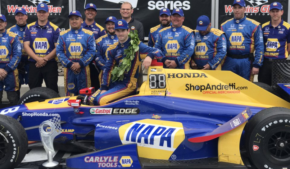 IndyCar: Alexander Rossi de regresso às vitórias