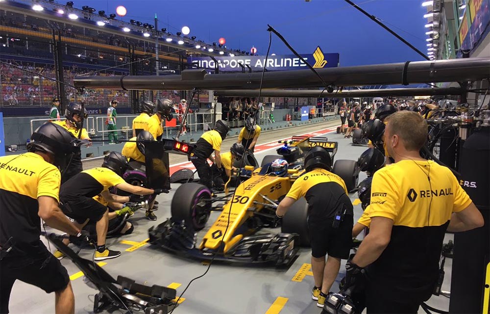GP Singapura F1, Jolyon Palmer: “Finalmente tive um pouco de sorte”