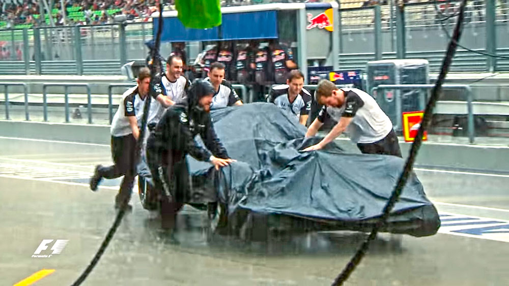 GP da Malásia de F1 2009: Um dilúvio de proporções bíblicas