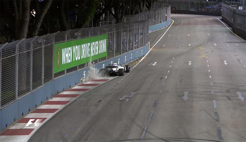 GP Singapura F1, Q1: Dois Williams de fora
