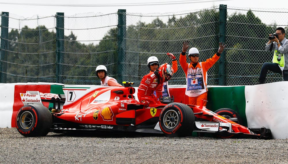 GP Japão F1: Bottas na frente, Raikonen bate forte