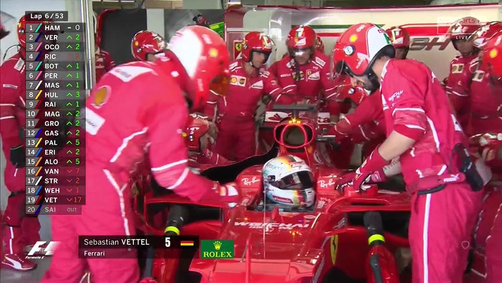GP Japão F1: Abandono de Sebastian Vettel