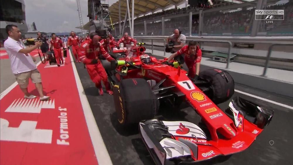 GP Malásia F1, Ferrari de mal a pior: Agora foi Raikkonen