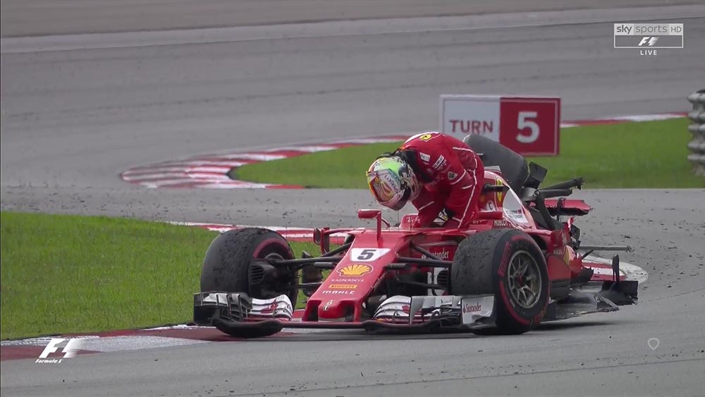 GP Malásia F1: O que mais vai suceder a Vettel?