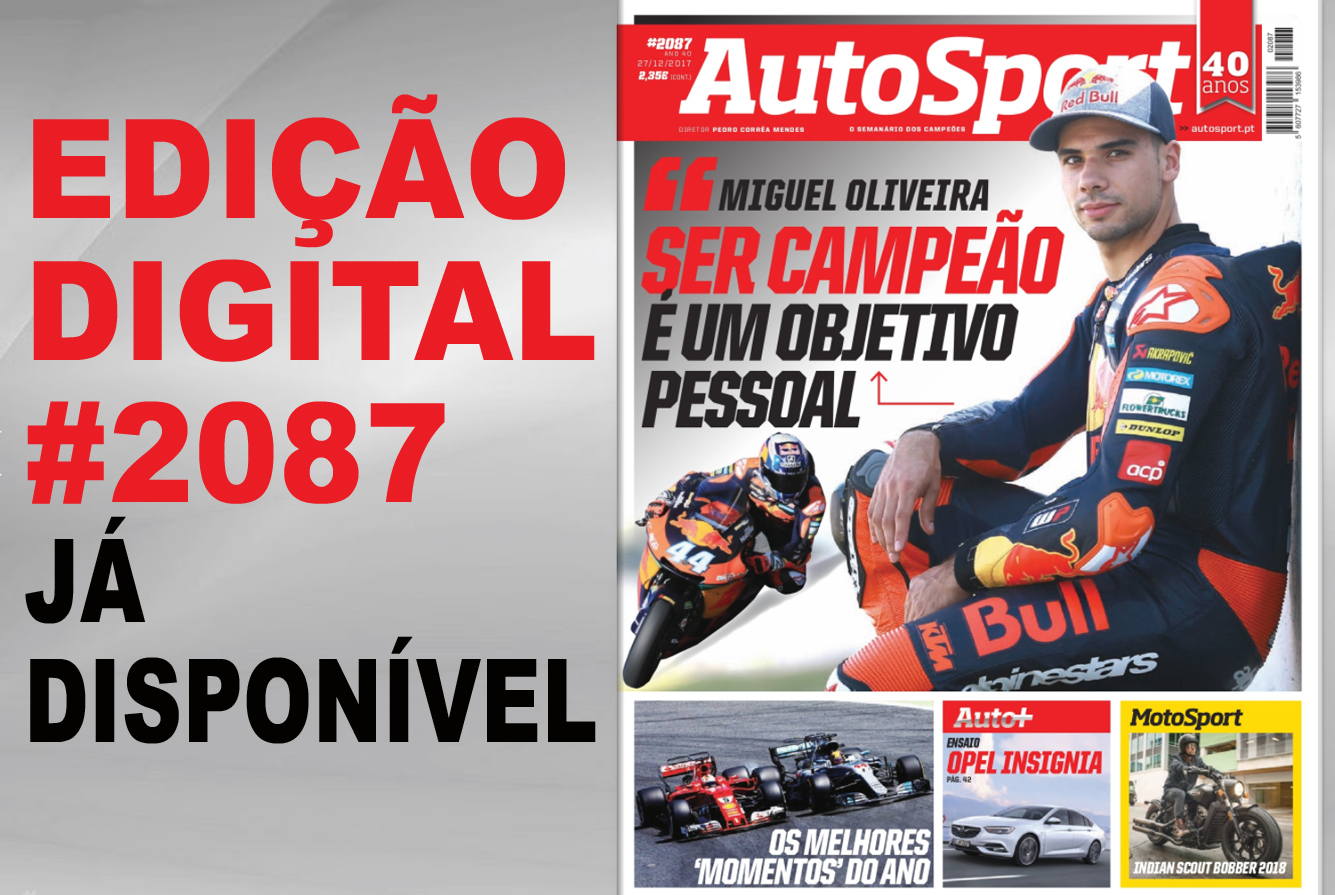 AUTOSPORT DIGITAL #2087 JÁ ESTÁ DISPONÍVEL