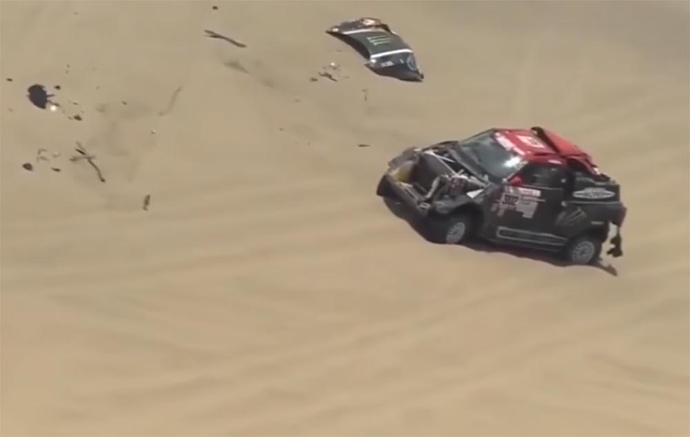 Dakar, Etapa 3: Nani Roma foi para o hospital