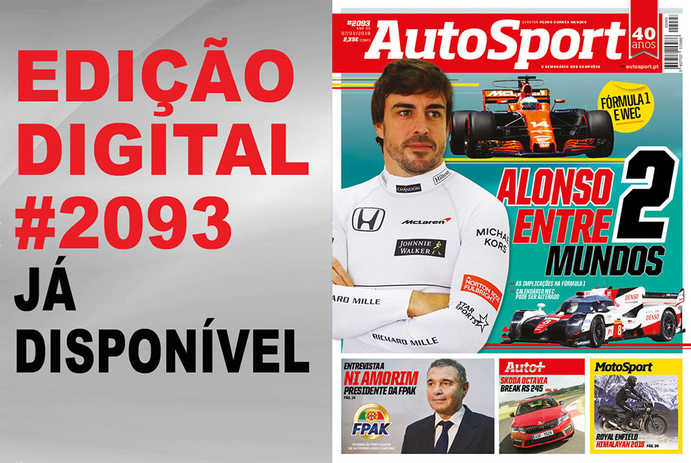 AUTOSPORT DIGITAL #2093 JÁ ESTÁ DISPONÍVEL