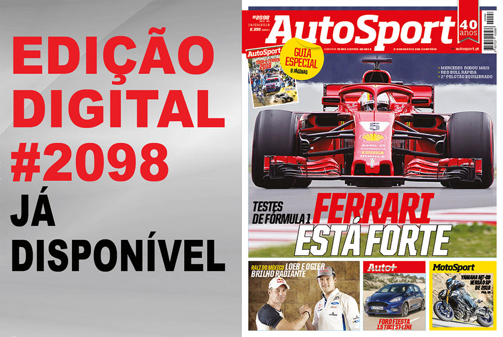 AUTOSPORT DIGITAL #2098 JÁ ESTÁ DISPONÍVEL