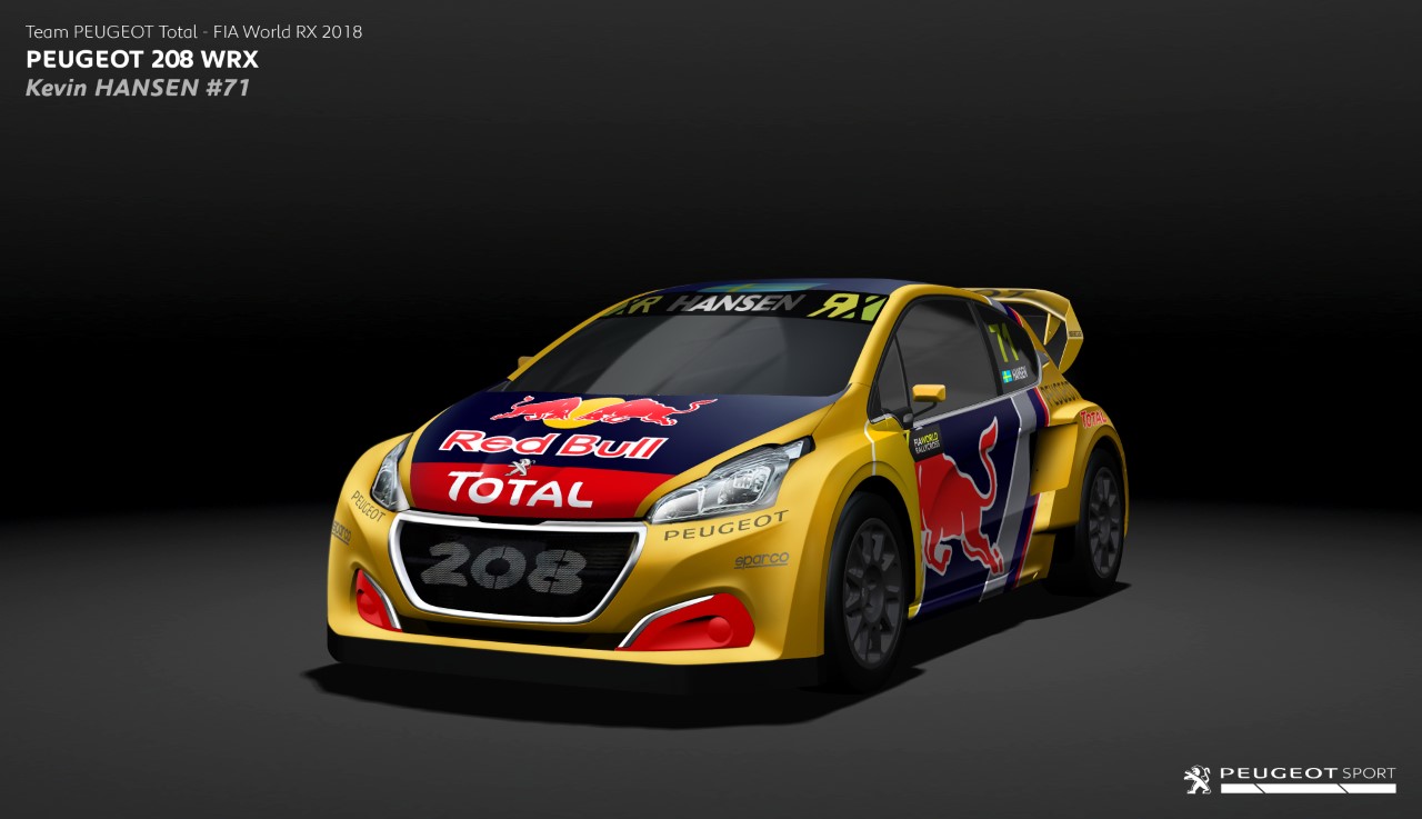 World RX: Peugeot Sport quer o título com novos 208