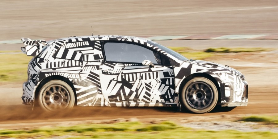 World RX: Petter Solberg testou carro de 2018