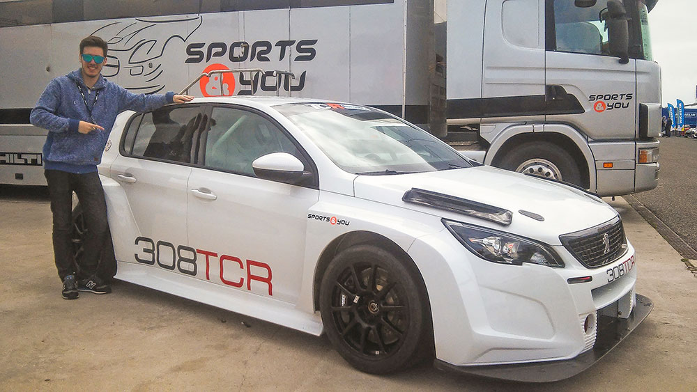 Peugeot Portugal no TCR Portugal com Francisco Abreu e Rafael Lobato