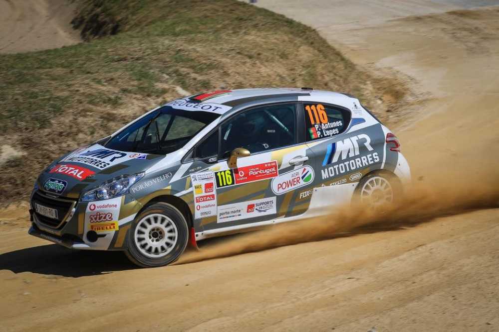 Rali de Portugal, Pedro Antunes lidera a Peugeot Rally Cup