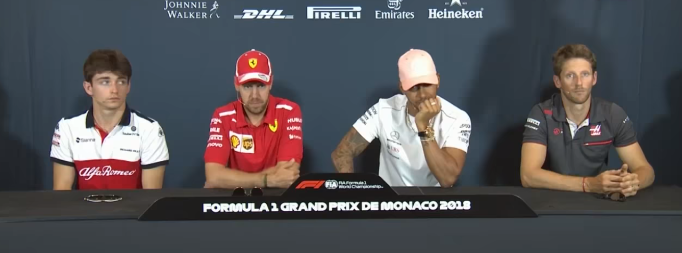 GP Mónaco F1: Conferência de Imprensa dos pilotos
