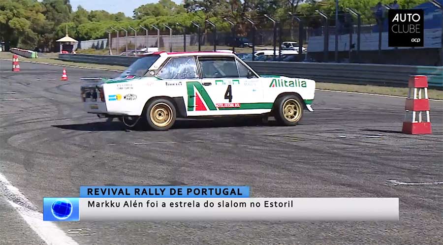 Rally de Portugal Histórico: Slalom no Circuito Estoril é novidade