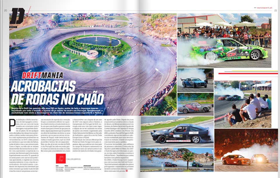 Espetáculo do Drift em Pinhel