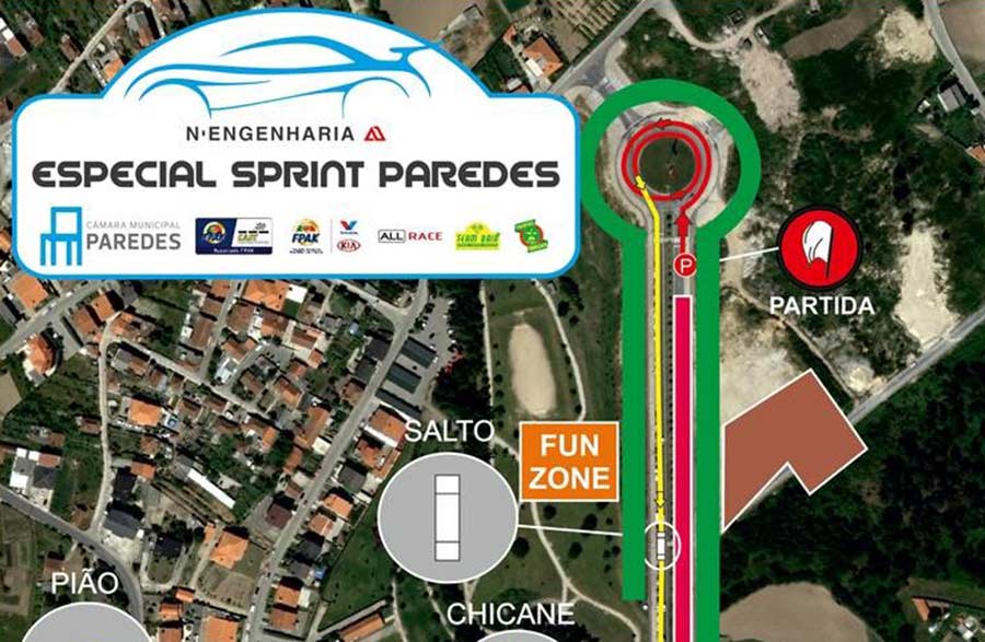 Especial Sprint de Paredes realiza-se amanhã