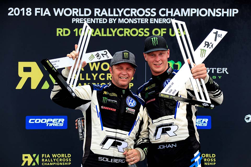 World RX EUA: Kristoffersson bicampeão mundial