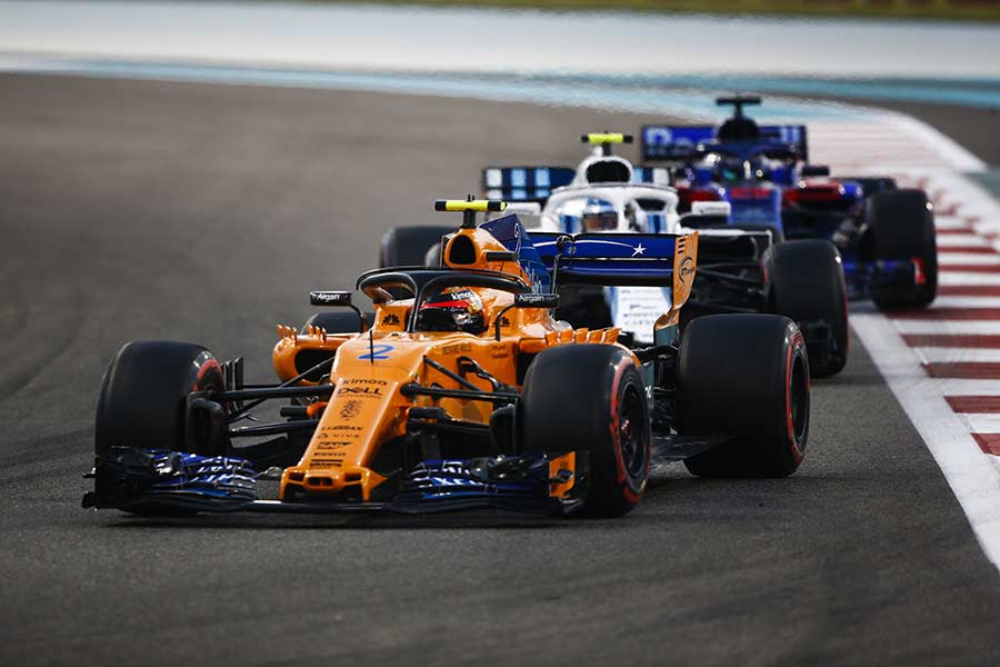 F1: Williams e McLaren bateram no fundo…