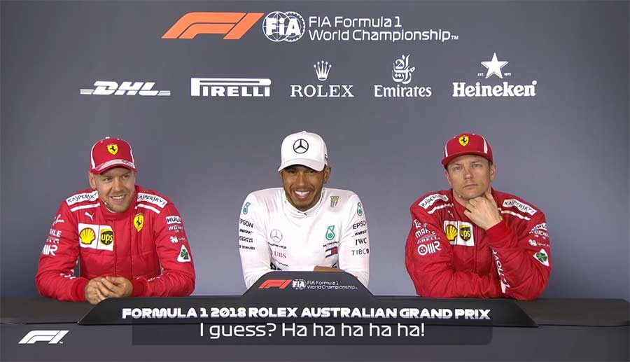 F1, Vettel a apanhar moscas, as festas do Kimi…o melhor das conferências de imprensa