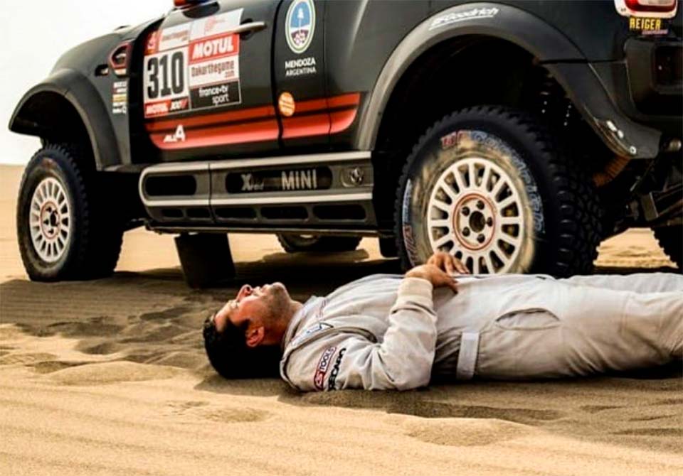Dakar, Orlando Terranova: “A dor tornou-se insuportável…”