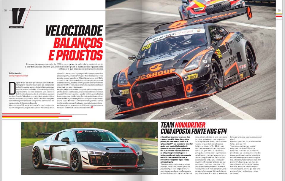 AutoSport nas bancas: Velocidade, balanços e projetos 2019