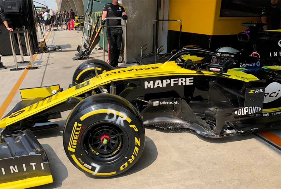 GP China F1: Muitas trocas por precaução…