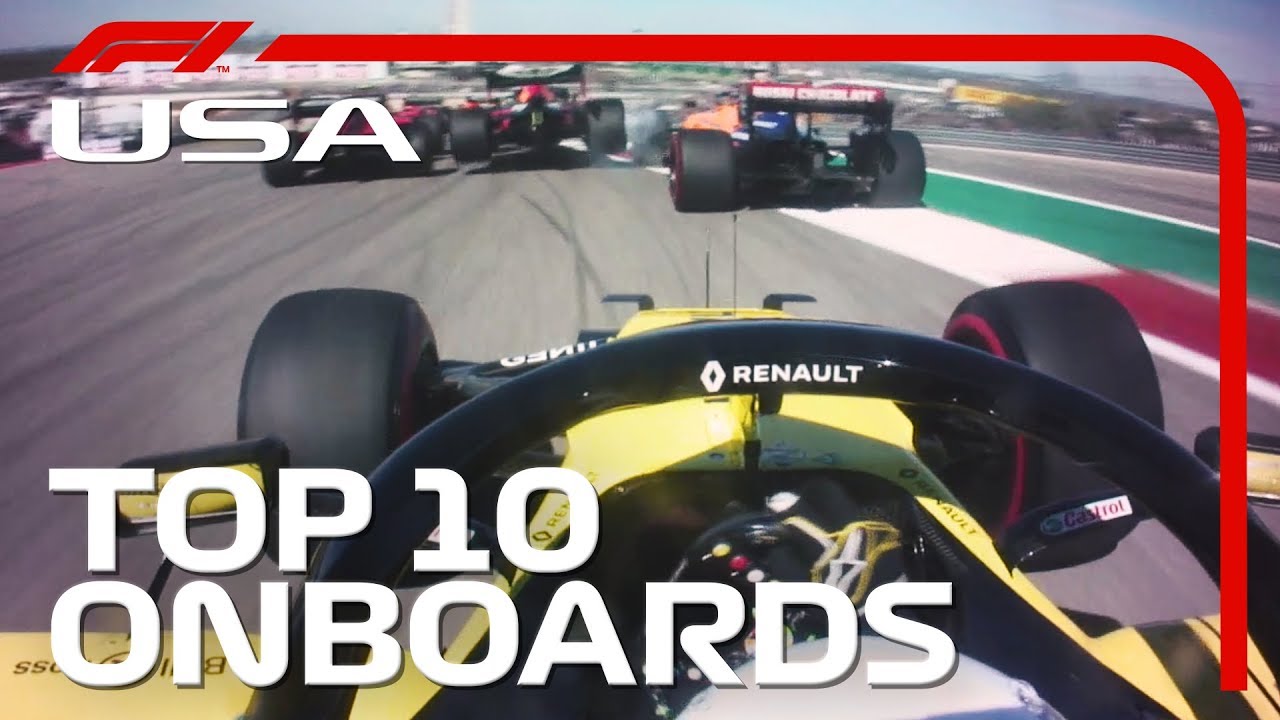 F1: Os melhores onboards do GP dos EUA