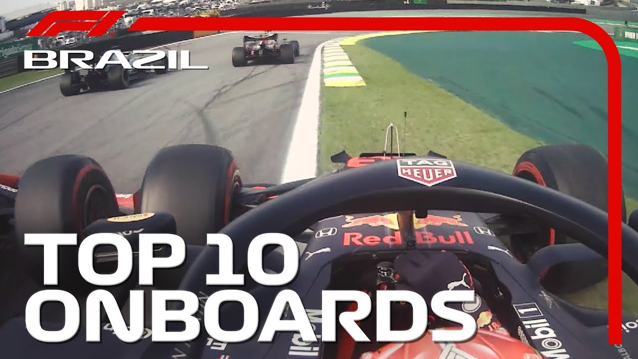 F1: Os melhores onboards do GP do Brasil