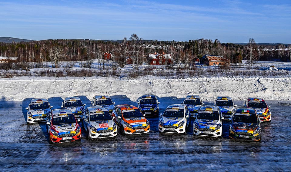 FIA Júnior WRC: Grande plantel