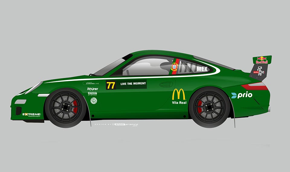 ‘Mex’ estreia Porsche 911 GT3 em ralis de terra em Portugal!