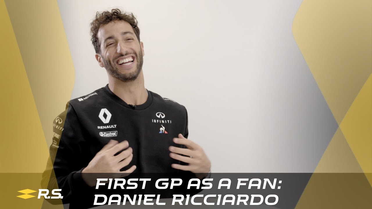 F1: A primeira corrida ao vivo de Daniel Ricciardo