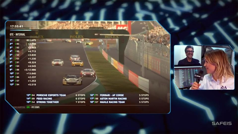 24 Horas de Le Mans Virtual (6H): Três carros separados por 3.5s