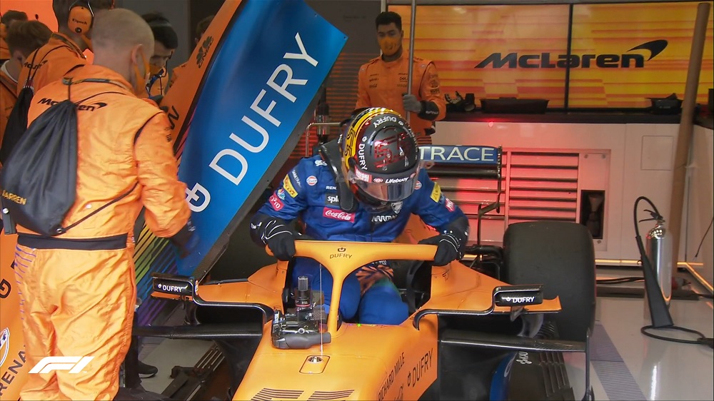 GP Bélgica F1: Carlos Sainz desiste por problemas no MCL35