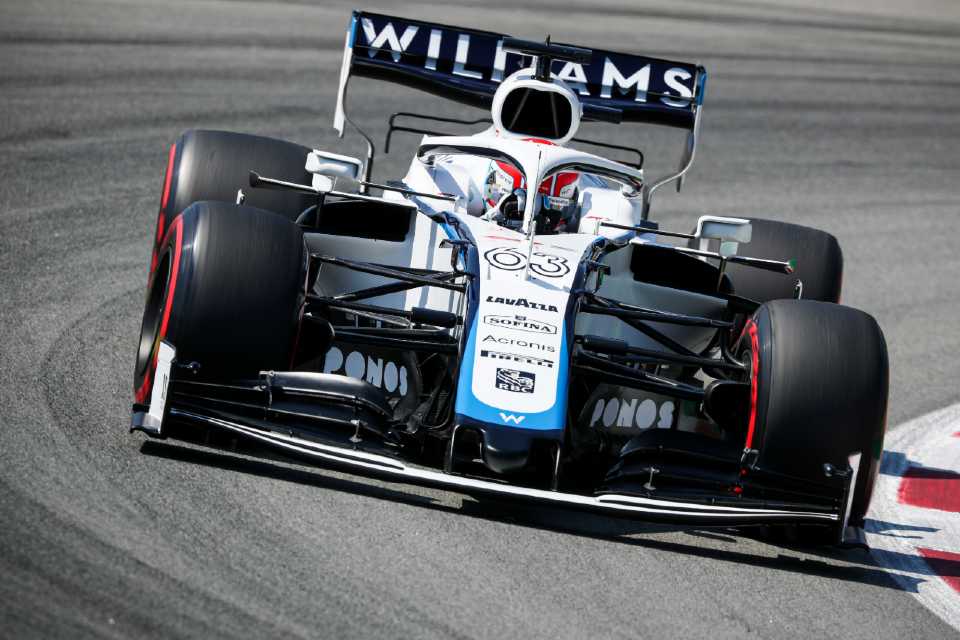 F1: George Russell radiante com prestação em Espanha