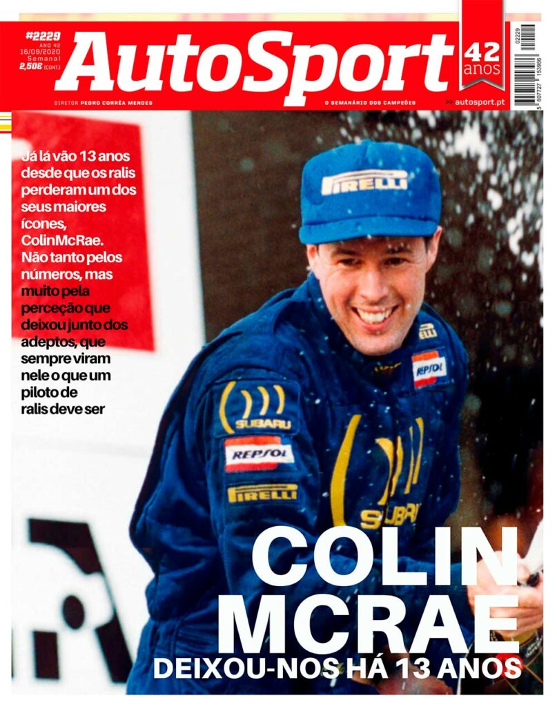 Colin McRae deixounos há 13 anos