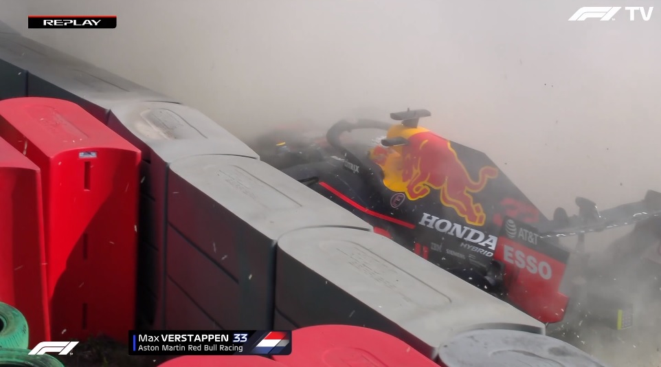 GP Itália F1, TL1: Bandeira vermelha com Max Verstappen no muro