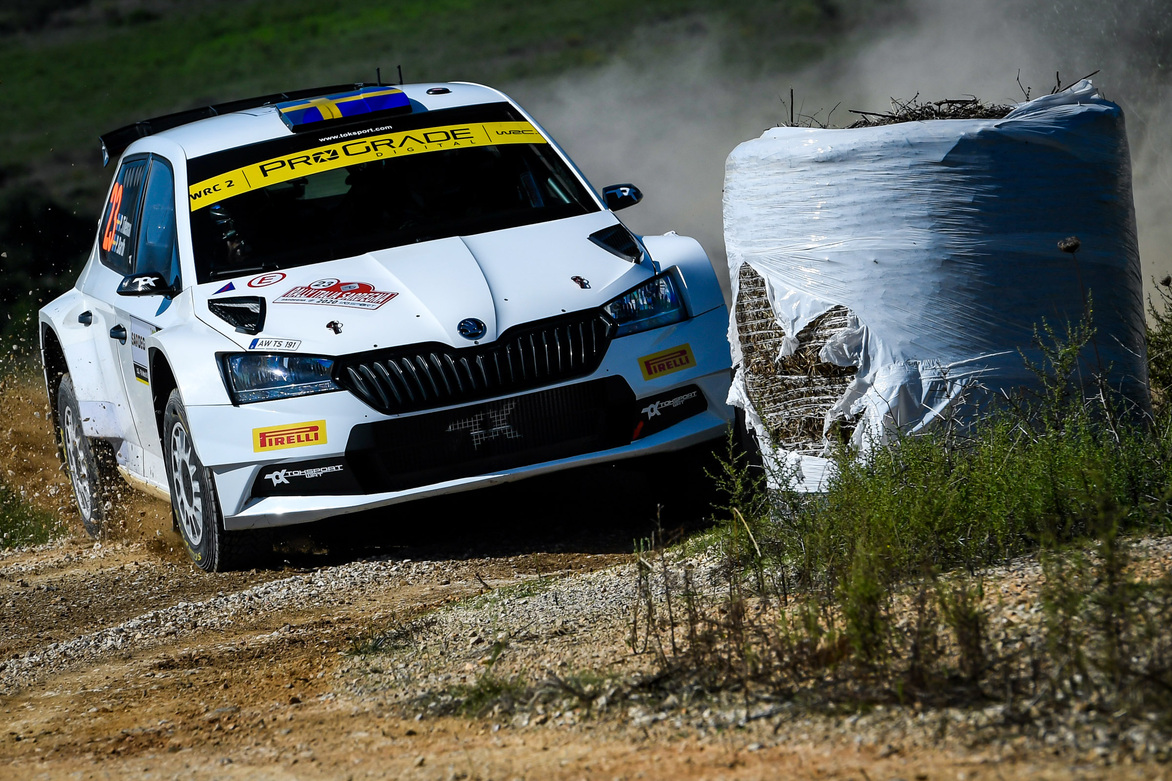 WRC2: Pontus Tidemand mais perto do título