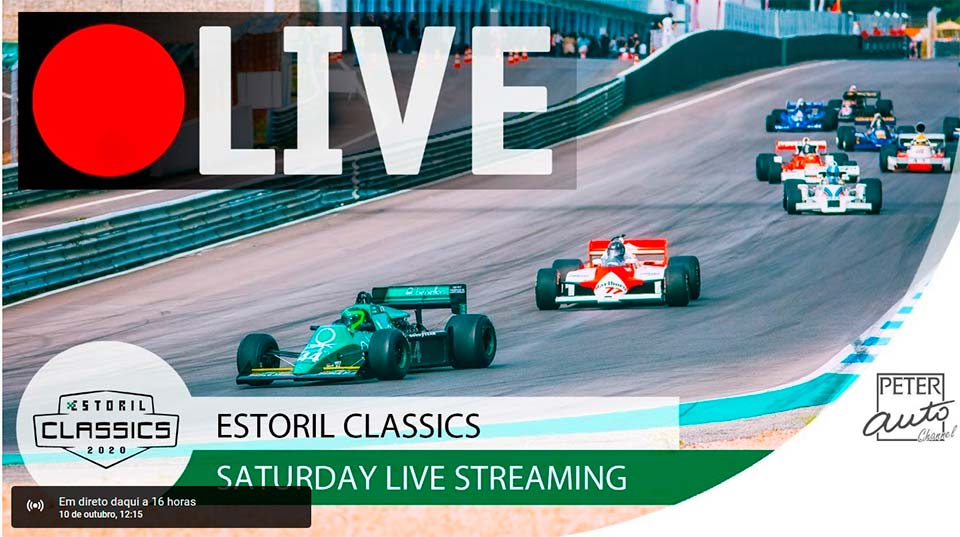 Estoril Classics: Live Streaming em direto (Veja aqui)