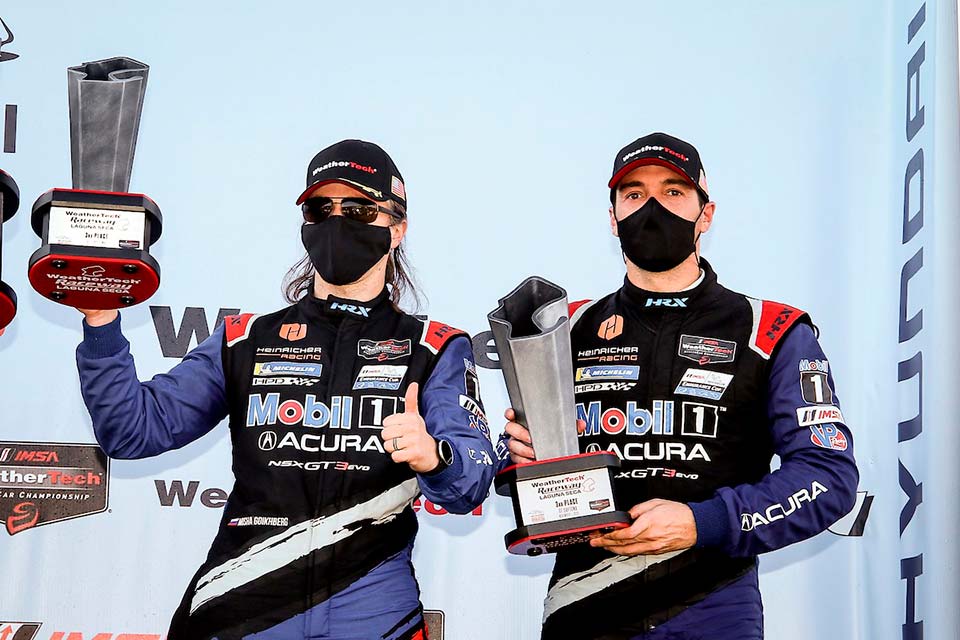 IMSA: Álvaro Parente conquista pódio em Laguna Seca