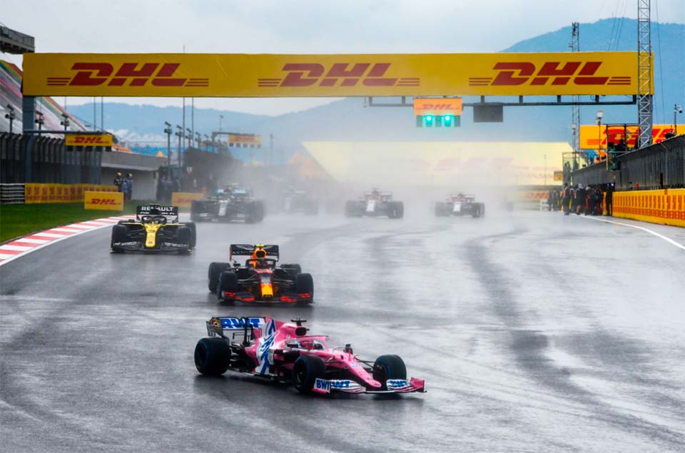 GP Turquia F1: Troca para ‘intermédios’ destacou Lance Stroll na frente