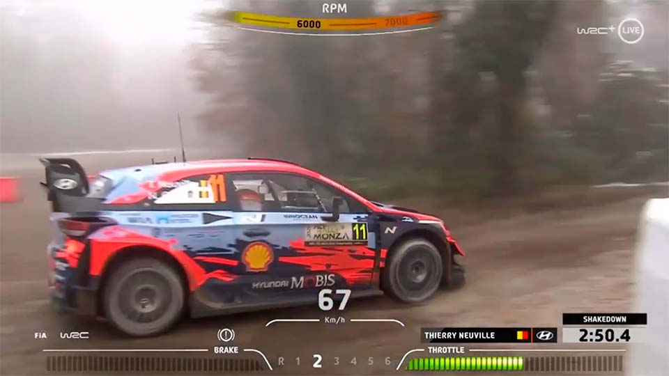 WRC, Rali de Monza: Thierry Neuville começou na frente