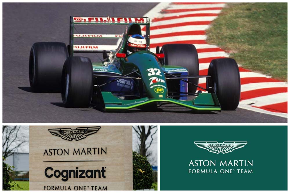 Aston Martin: Começar verde e renascer verde: a história das afiliações na F1