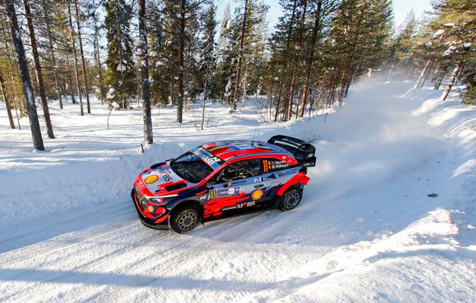 WRC, Rali Ártico/Finlândia, PE6: Neuville é o novo terceiro classificado