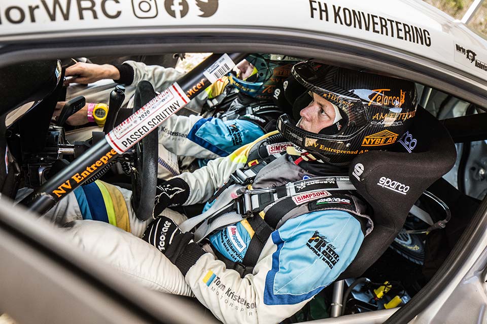 Tom Kristensson com a M-Sport Ford no WRC2