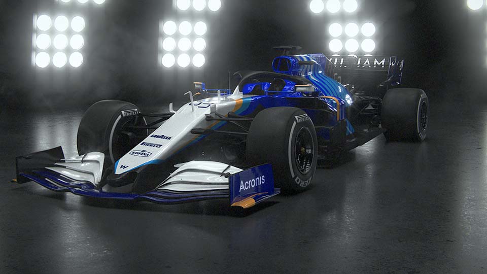 F1: Williams Racing mostrou o FW43B