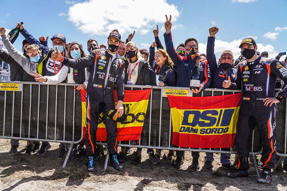 WRC, de Rali Portugal, Dani Sordo: “Segundo lugar é bom, mas queria mais”