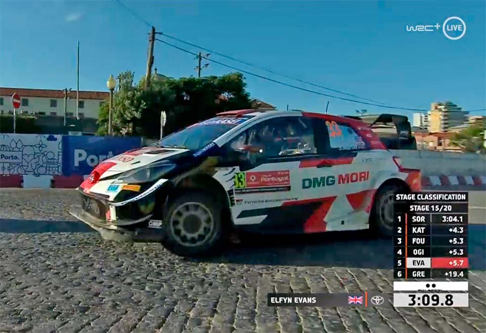 WRC, Rali de Portugal: Stage Flash 15, Porto-Foz
