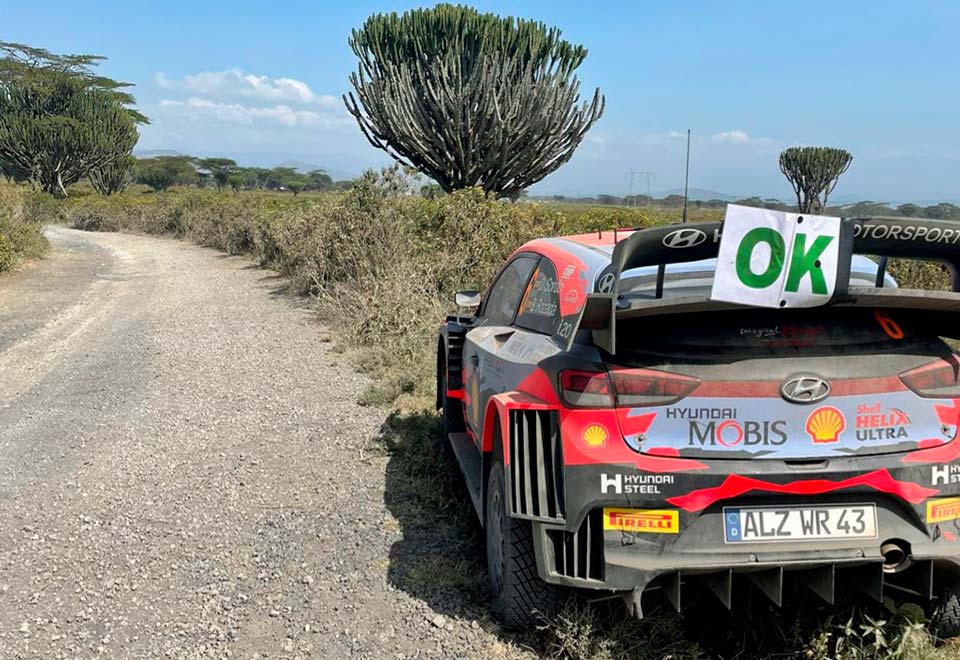 WRC, Rali Safari, Dani Sordo: “batemos numa pedra que partiu o braço de suspensão”